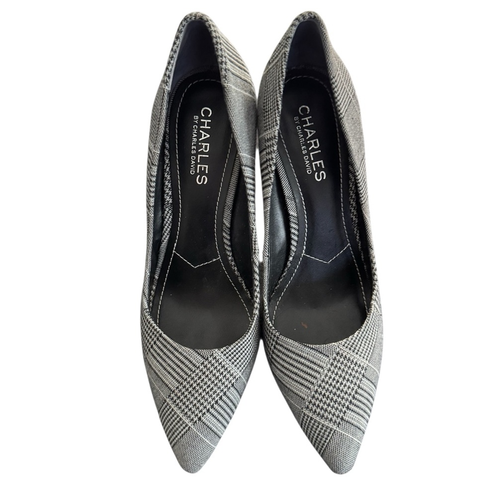Charles David Plaid Heels